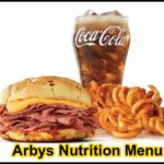 Arby's Nutrition Menu