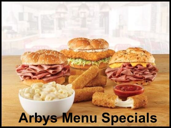Arby's Menu Specials
